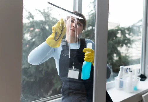 Nettoyage de vitres intérieures et extérieures à Magny-Fouchard
